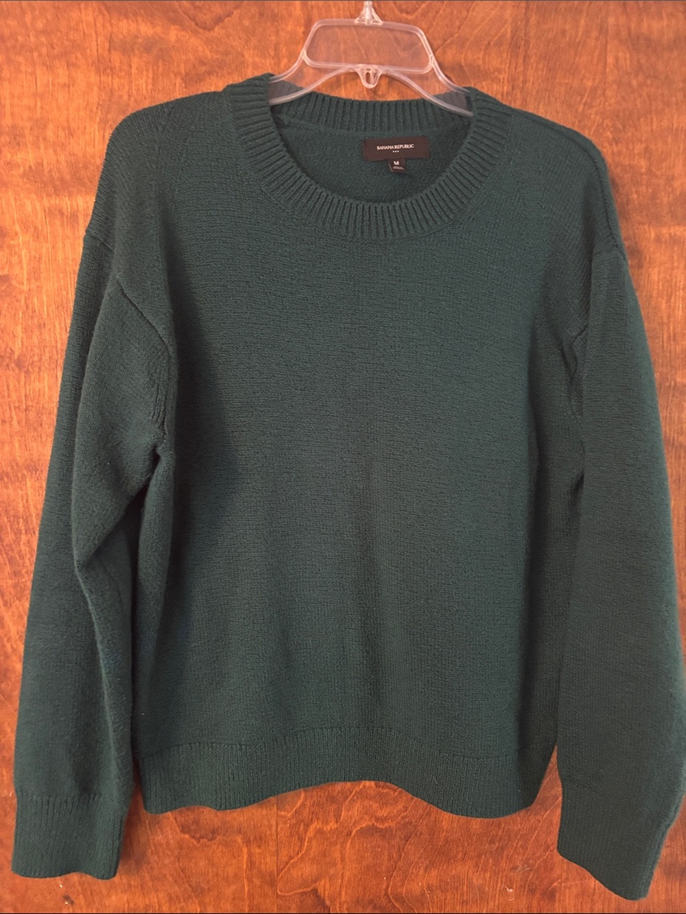 Banana Republic Deep Green Crewneck Sweater